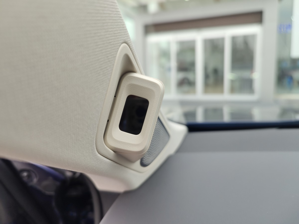 The driver's side camera