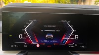 The gauge cluster can display many different readouts for ultimate precision and individualization.