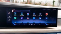iDrive8 controls most of the vehicle's settings.