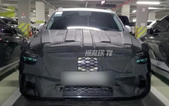 Facelifted Genesis Electrified GV70 spotted in South Korea